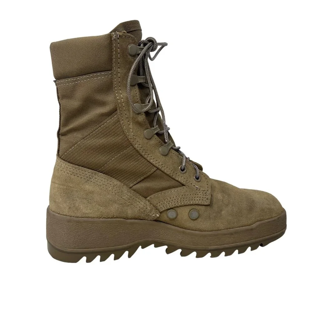McRae Men 8188 Coyote Vibram Ripple Sole Hot Weather Combat Boot Size 6.5 R  EXC